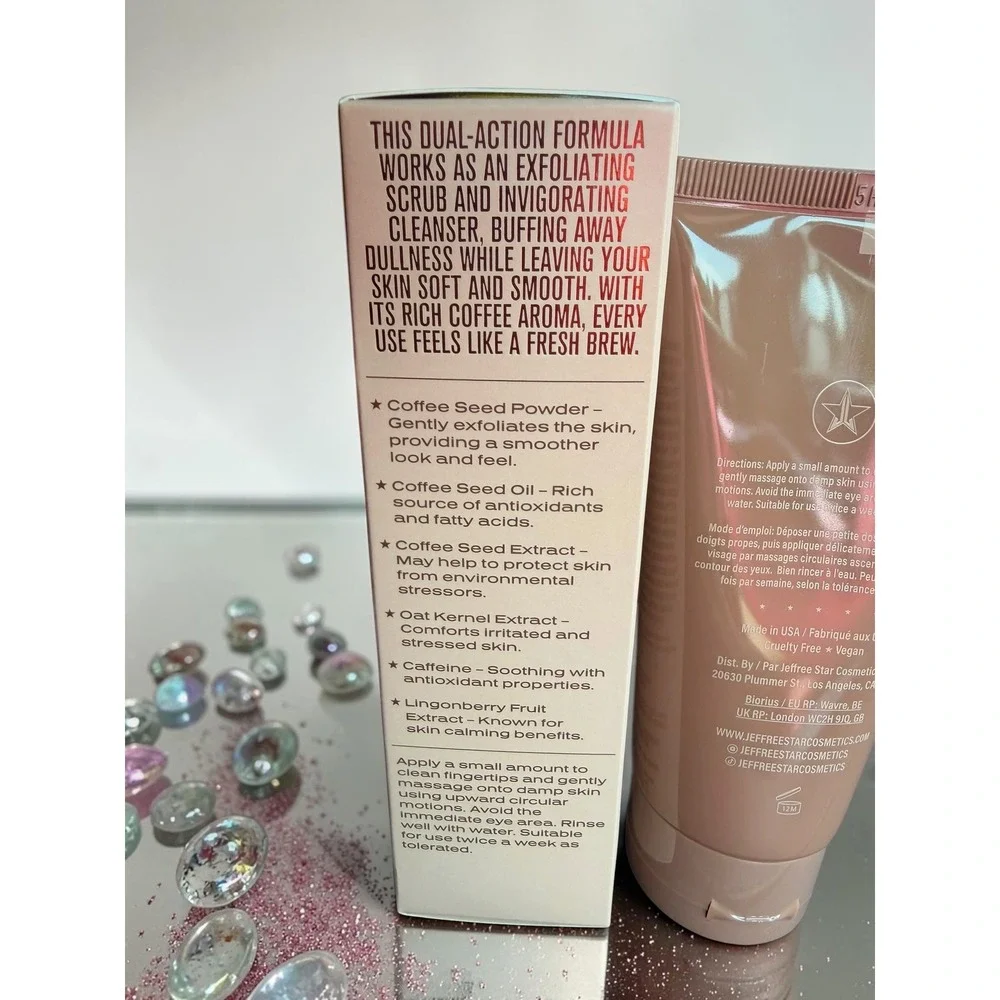 Jeffree Star Skincare - Coffee Grounded Face Scrub - *NIB*